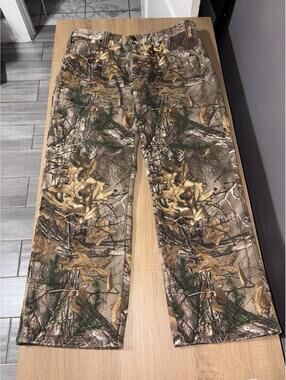 Realtree Camouflage Pants 36x30 Hunting Camo Outdoor Y2K Streetwear